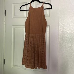 Tan dress. Worn twice. Size small
